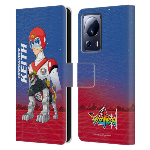 Voltron Character Art Commander Keith Leather Book Wallet Case Cover For Xiaomi 13 Lite 5G