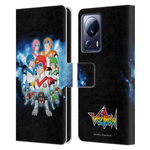 Voltron Character Art Group Leather Book Wallet Case Cover For Xiaomi 13 Lite 5G