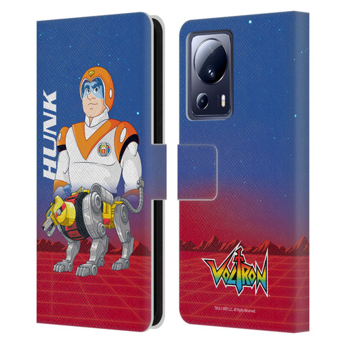 Voltron Character Art Hunk Leather Book Wallet Case Cover For Xiaomi 13 Lite 5G