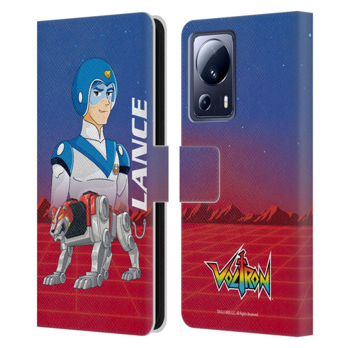 Voltron Character Art Lance Leather Book Wallet Case Cover For Xiaomi 13 Lite 5G