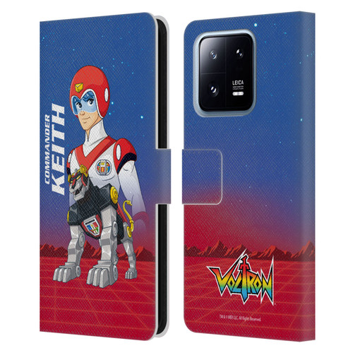 Voltron Character Art Commander Keith Leather Book Wallet Case Cover For Xiaomi 13 Pro 5G