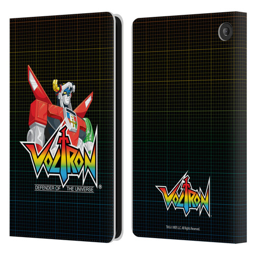 Voltron Graphics Defender Of The Universe Leather Book Wallet Case Cover For Amazon Fire 7 2022