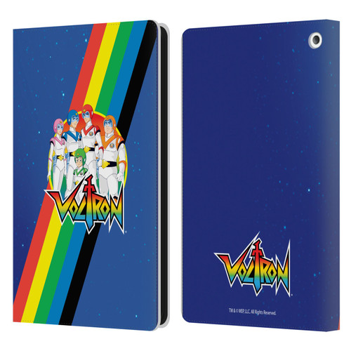 Voltron Graphics Group Leather Book Wallet Case Cover For Amazon Fire HD 8/Fire HD 8 Plus 2020