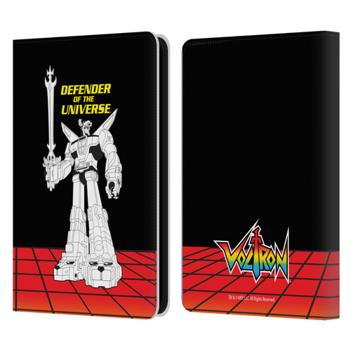 Voltron Graphics Defender Universe Retro Leather Book Wallet Case Cover For Amazon Kindle 11th Gen 6in 2022