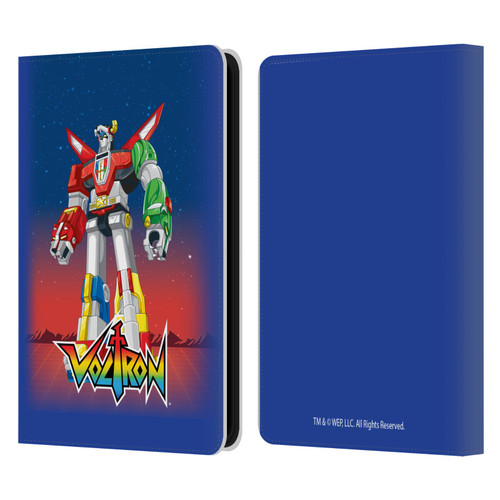 Voltron Graphics Robot Leather Book Wallet Case Cover For Amazon Kindle 11th Gen 6in 2022