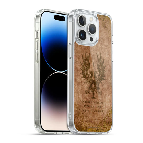 EA Bioware Dragon Age Heraldry Grey Wardens Distressed Soft Gel Case for Apple iPhone 14 Pro Max & MagSafe