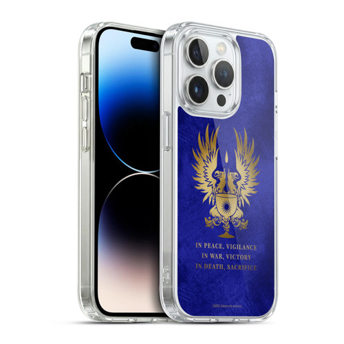 EA Bioware Dragon Age Heraldry Grey Wardens Gold Soft Gel Case for Apple iPhone 14 Pro & MagSafe