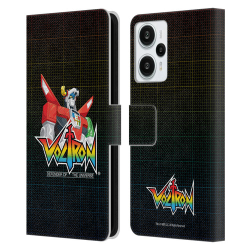 Voltron Graphics Defender Of The Universe Leather Book Wallet Case Cover For Xiaomi Redmi Note 12T