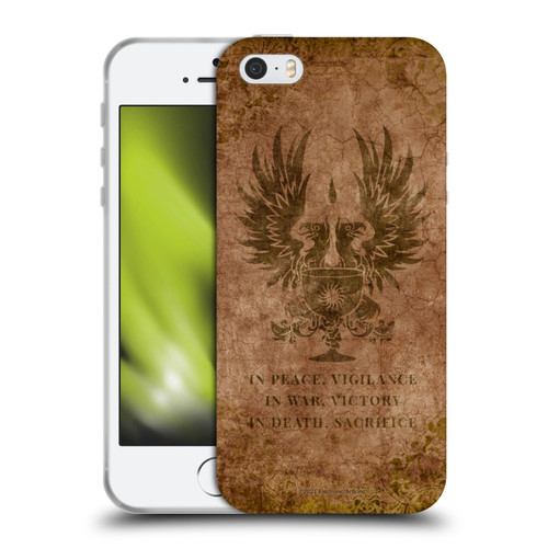 EA Bioware Dragon Age Heraldry Grey Wardens Distressed Soft Gel Case for Apple iPhone 5 / 5s / iPhone SE 2016