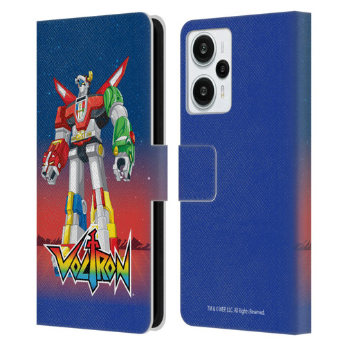 Voltron Graphics Robot Leather Book Wallet Case Cover For Xiaomi Redmi Note 12T