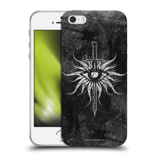 EA Bioware Dragon Age Heraldry Inquisition Distressed Soft Gel Case for Apple iPhone 5 / 5s / iPhone SE 2016
