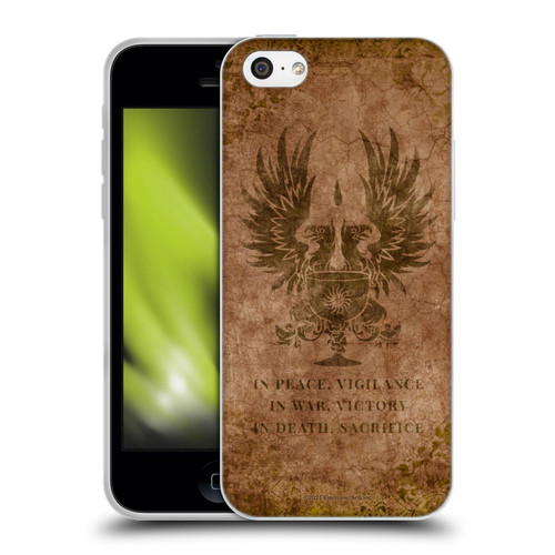EA Bioware Dragon Age Heraldry Grey Wardens Distressed Soft Gel Case for Apple iPhone 5c
