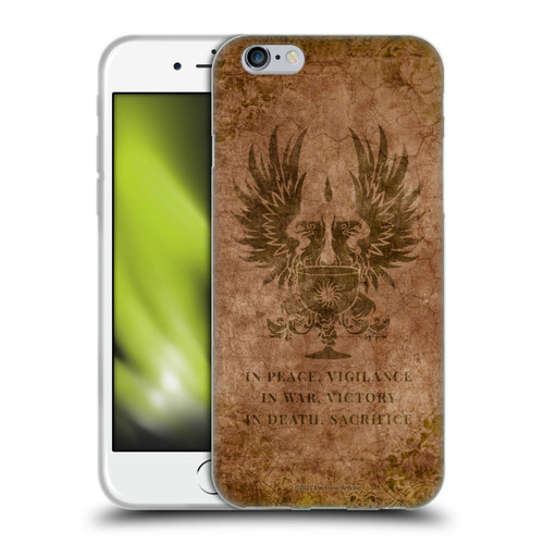 EA Bioware Dragon Age Heraldry Grey Wardens Distressed Soft Gel Case for Apple iPhone 6 / iPhone 6s