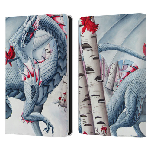 Carla Morrow Dragons Lady Of The Forest Leather Book Wallet Case Cover For Amazon Kindle 11th Gen 6in 2022