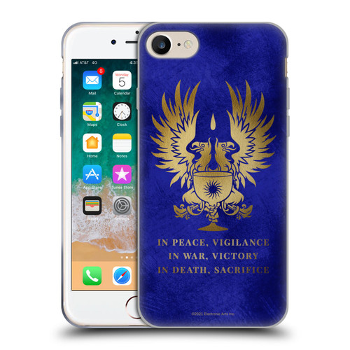 EA Bioware Dragon Age Heraldry Grey Wardens Gold Soft Gel Case for Apple iPhone 7 / 8 / SE 2020 & 2022