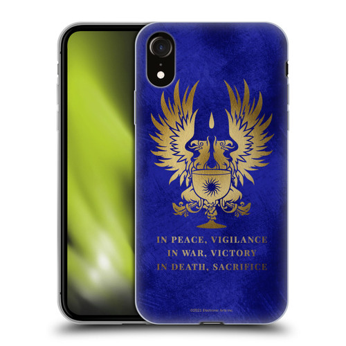 EA Bioware Dragon Age Heraldry Grey Wardens Gold Soft Gel Case for Apple iPhone XR