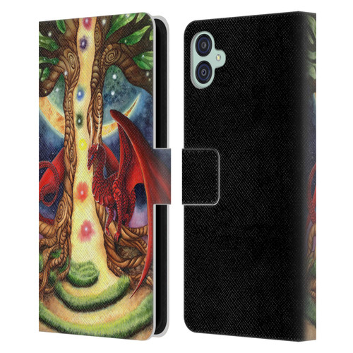 Carla Morrow Dragons Gateway Of Awakening Leather Book Wallet Case Cover For Samsung Galaxy M04 5G / A04e