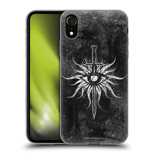 EA Bioware Dragon Age Heraldry Inquisition Distressed Soft Gel Case for Apple iPhone XR