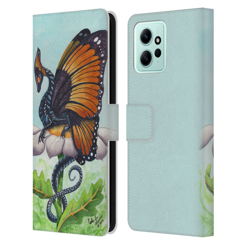 Carla Morrow Dragons The Monarch Leather Book Wallet Case Cover For Xiaomi Redmi 12