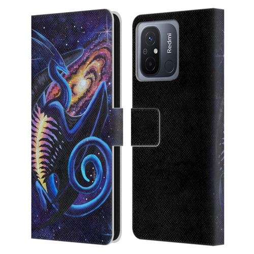 Carla Morrow Dragons Galactic Entrancement Leather Book Wallet Case Cover For Xiaomi Redmi 12C
