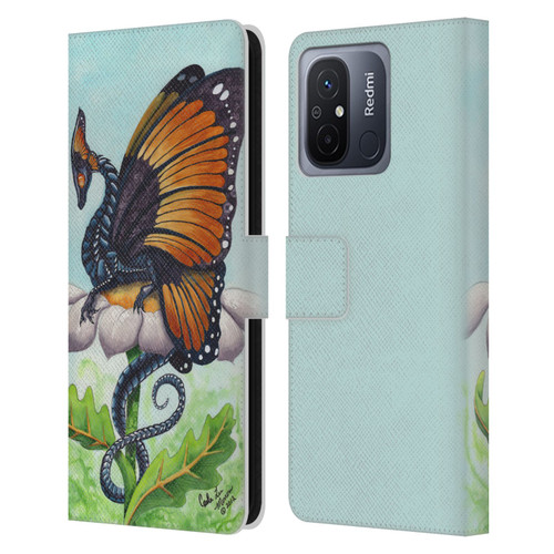Carla Morrow Dragons The Monarch Leather Book Wallet Case Cover For Xiaomi Redmi 12C