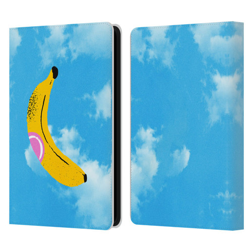 Ayeyokp Pop Banana Pop Art Sky Leather Book Wallet Case Cover For Amazon Kindle Paperwhite 5 (2021)