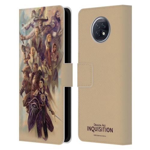 EA Bioware Dragon Age Inquisition Graphics Companions And Advisors Leather Book Wallet Case Cover For Xiaomi Redmi Note 9T 5G