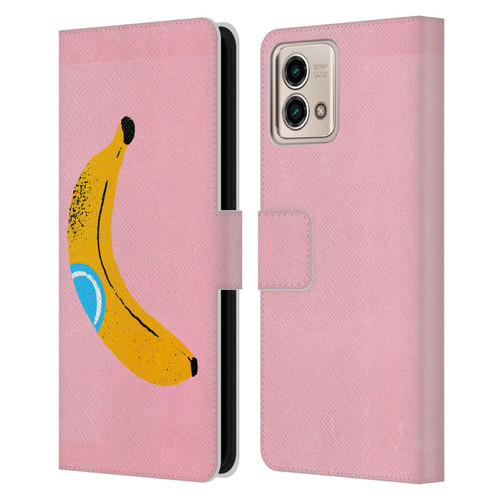 Ayeyokp Pop Banana Pop Art Leather Book Wallet Case Cover For Motorola Moto G Stylus 5G 2023