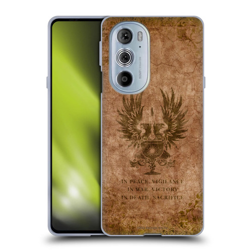 EA Bioware Dragon Age Heraldry Grey Wardens Distressed Soft Gel Case for Motorola Edge X30