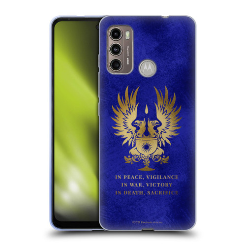 EA Bioware Dragon Age Heraldry Grey Wardens Gold Soft Gel Case for Motorola Moto G60 / Moto G40 Fusion