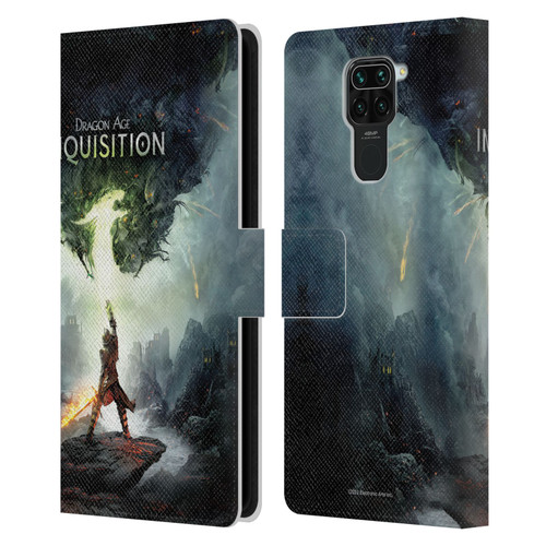 EA Bioware Dragon Age Inquisition Graphics Key Art 2014 Leather Book Wallet Case Cover For Xiaomi Redmi Note 9 / Redmi 10X 4G