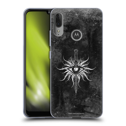 EA Bioware Dragon Age Heraldry Inquisition Distressed Soft Gel Case for Motorola Moto E6 Plus