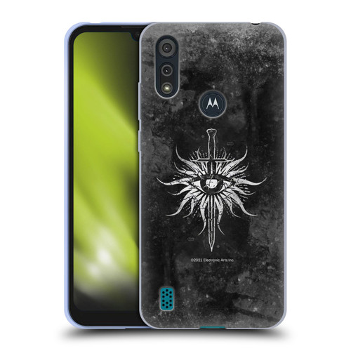 EA Bioware Dragon Age Heraldry Inquisition Distressed Soft Gel Case for Motorola Moto E6s (2020)