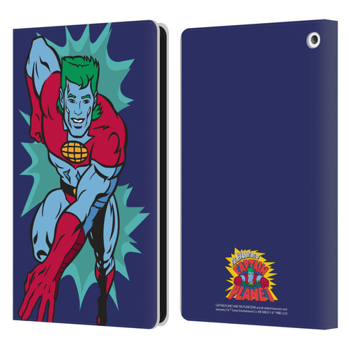 Captain Planet And The Planeteers Graphics Halftone Leather Book Wallet Case Cover For Amazon Fire HD 8/Fire HD 8 Plus 2020