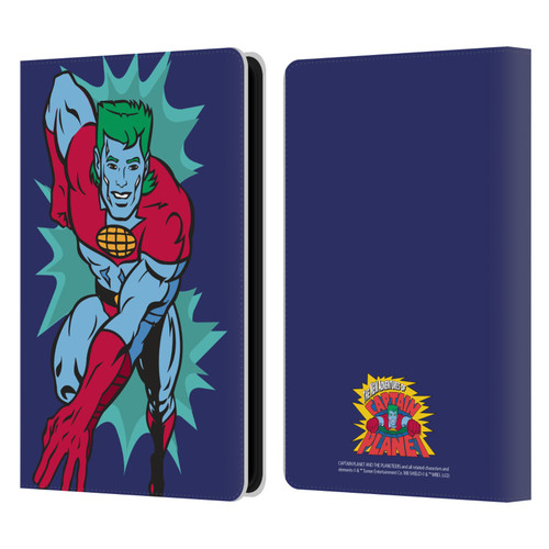 Captain Planet And The Planeteers Graphics Halftone Leather Book Wallet Case Cover For Amazon Kindle Paperwhite 5 (2021)