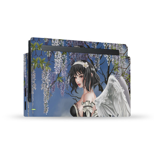 Nene Thomas Gothic Angel And Flowers Anime Fairy Vinyl Sticker Skin Decal Cover for Nintendo Switch Console & Dock