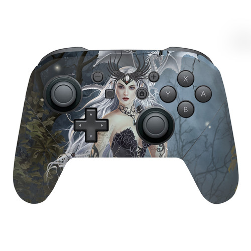 Nene Thomas Gothic Mad Queen Of Skulls Dragon Vinyl Sticker Skin Decal Cover for Nintendo Switch Pro Controller