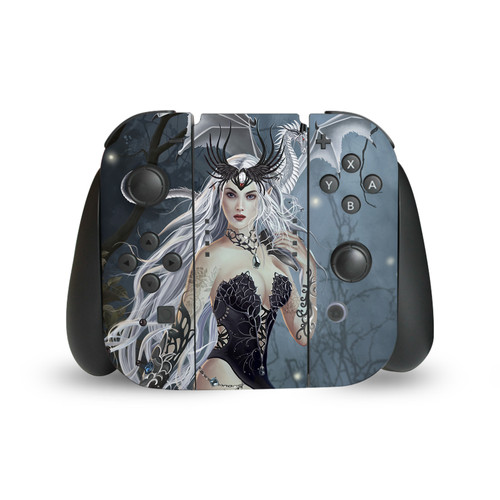 Nene Thomas Gothic Mad Queen Of Skulls Dragon Vinyl Sticker Skin Decal Cover for Nintendo Switch Joy Controller