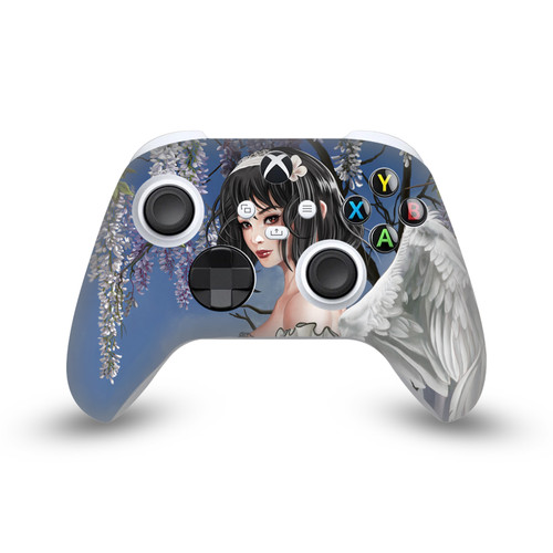 Nene Thomas Gothic Angel And Flowers Anime Fairy Vinyl Sticker Skin Decal Cover for Microsoft Xbox Series X / Series S Controller