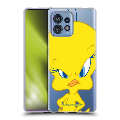 Looney Tunes Characters Tweety Soft Gel Case for Motorola Moto Edge 40 Pro
