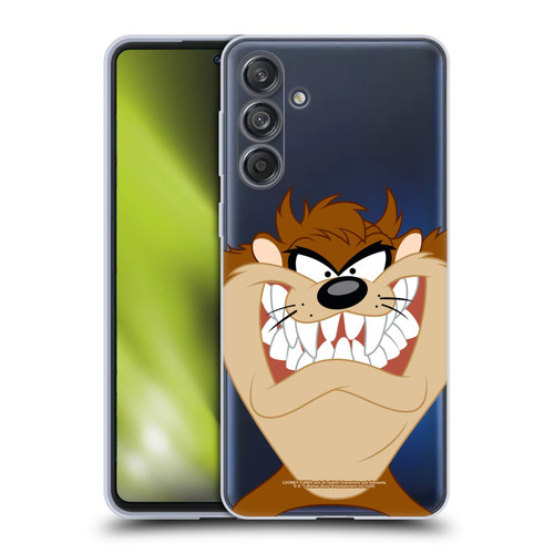 Looney Tunes Characters Tasmanian Devil Soft Gel Case for Samsung Galaxy M55 5G