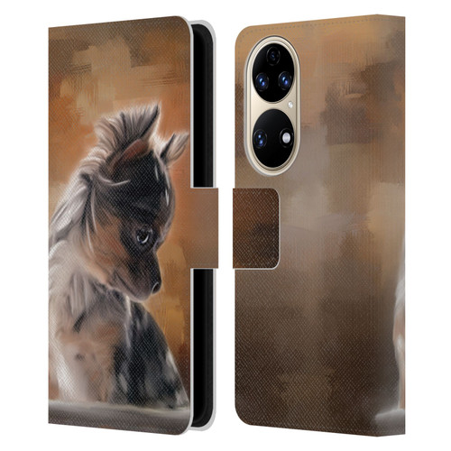 Simone Gatterwe Assorted Designs Chihuahua Puppy Leather Book Wallet Case Cover For Huawei P50
