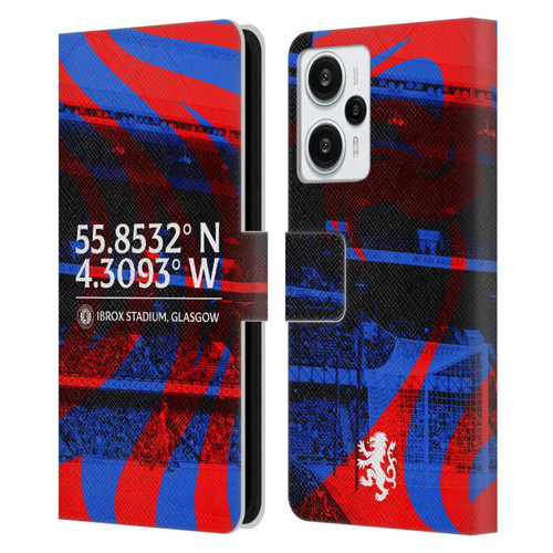 Rangers FC Crest Stadium Leather Book Wallet Case Cover For Xiaomi Redmi Note 12T