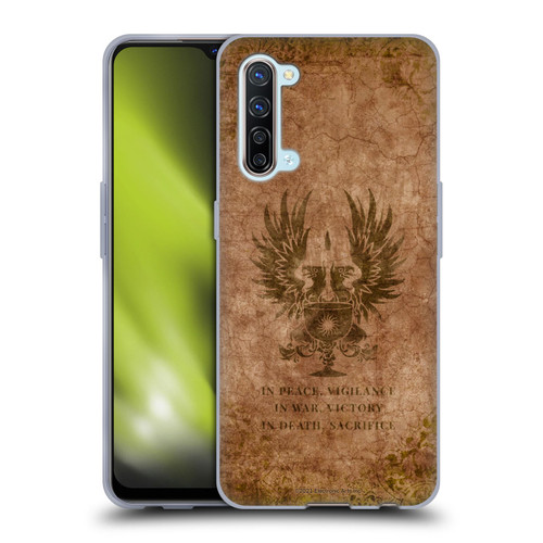 EA Bioware Dragon Age Heraldry Grey Wardens Distressed Soft Gel Case for OPPO Find X2 Lite 5G