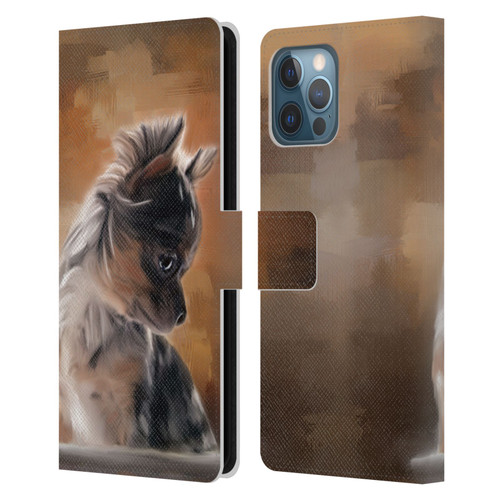 Simone Gatterwe Assorted Designs Chihuahua Puppy Leather Book Wallet Case Cover For Apple iPhone 12 Pro Max