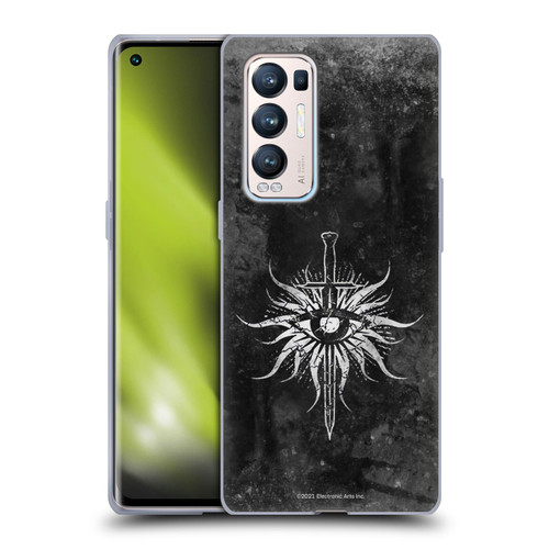 EA Bioware Dragon Age Heraldry Inquisition Distressed Soft Gel Case for OPPO Find X3 Neo / Reno5 Pro+ 5G