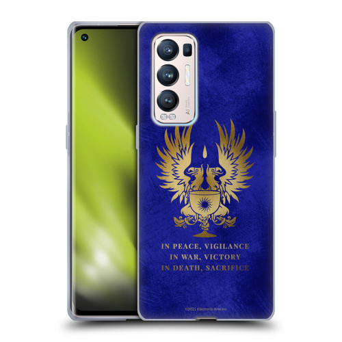 EA Bioware Dragon Age Heraldry Grey Wardens Gold Soft Gel Case for OPPO Find X3 Neo / Reno5 Pro+ 5G