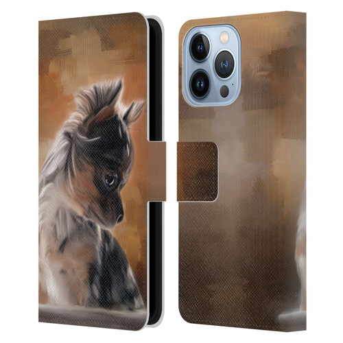 Simone Gatterwe Assorted Designs Chihuahua Puppy Leather Book Wallet Case Cover For Apple iPhone 13 Pro
