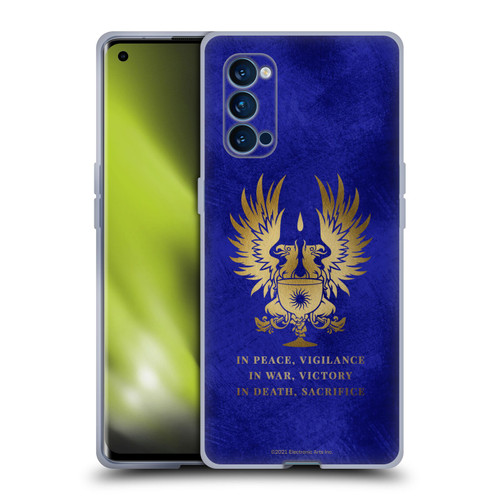 EA Bioware Dragon Age Heraldry Grey Wardens Gold Soft Gel Case for OPPO Reno 4 Pro 5G