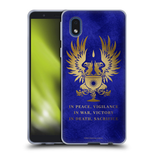 EA Bioware Dragon Age Heraldry Grey Wardens Gold Soft Gel Case for Samsung Galaxy A01 Core (2020)